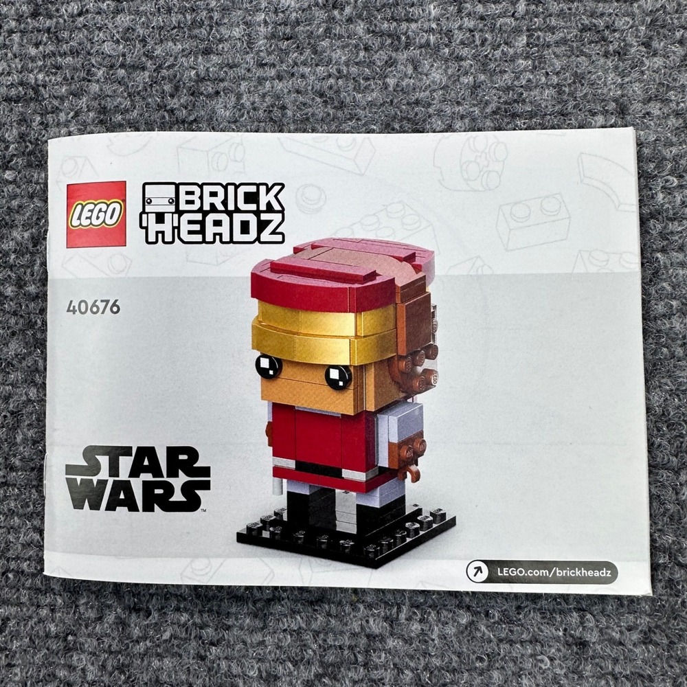 LEGO 40676 Star Wars BrickHeadz Prequel Character Captain‎ Panaka - Retired